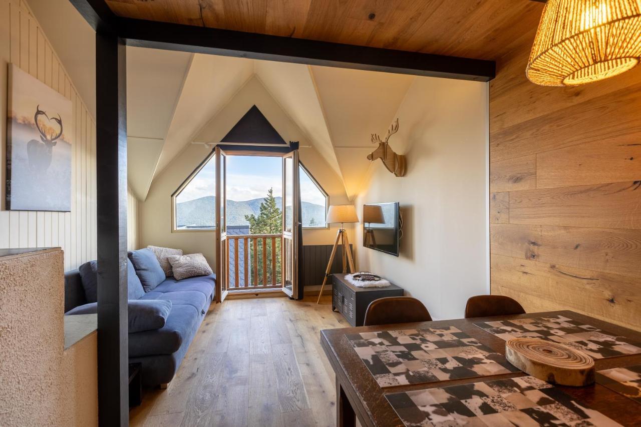 Le Cerf - Duplex Avec Superbe Vue Montagne Apartamento Les Angles  Exterior foto